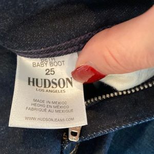 Hudson Los Angeles Beth Baby Boot Cut Jeans Size 25